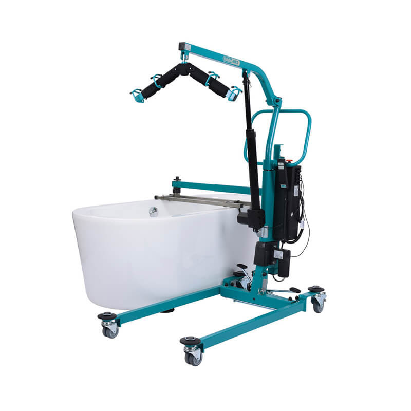 Podnośnik pacjenta AKS FOLDO  - wannowy, obrotowe ramię.