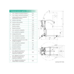 Podnośnik pacjenta AKS FOLDO  - wannowy, obrotowe ramię.