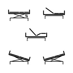 Profesjonalne łóżko rehabilitacyjne Wissner-Bosserhof Contempora H10