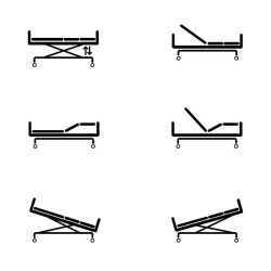 Wissner-Bosserhoff WiBo H EL 6-F Łóżko Pielęgnacyjne