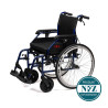 Wózek inwalidzki Antar AT52303 – składany, lekki i komfortowy.