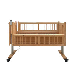 Łóżko rehabilitacyjne dzieciece Freistil Jeremia 1 podniesione opuszczona barierka