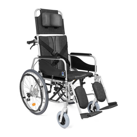 Aluminiowy wózek inwalidzki stabilizujący plecy i głowę Timago Stable-Tim ALH008