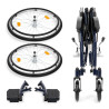 Wózek inwalidzki aktywny Exclusive-Tim Light 12 kg – aluminiowy